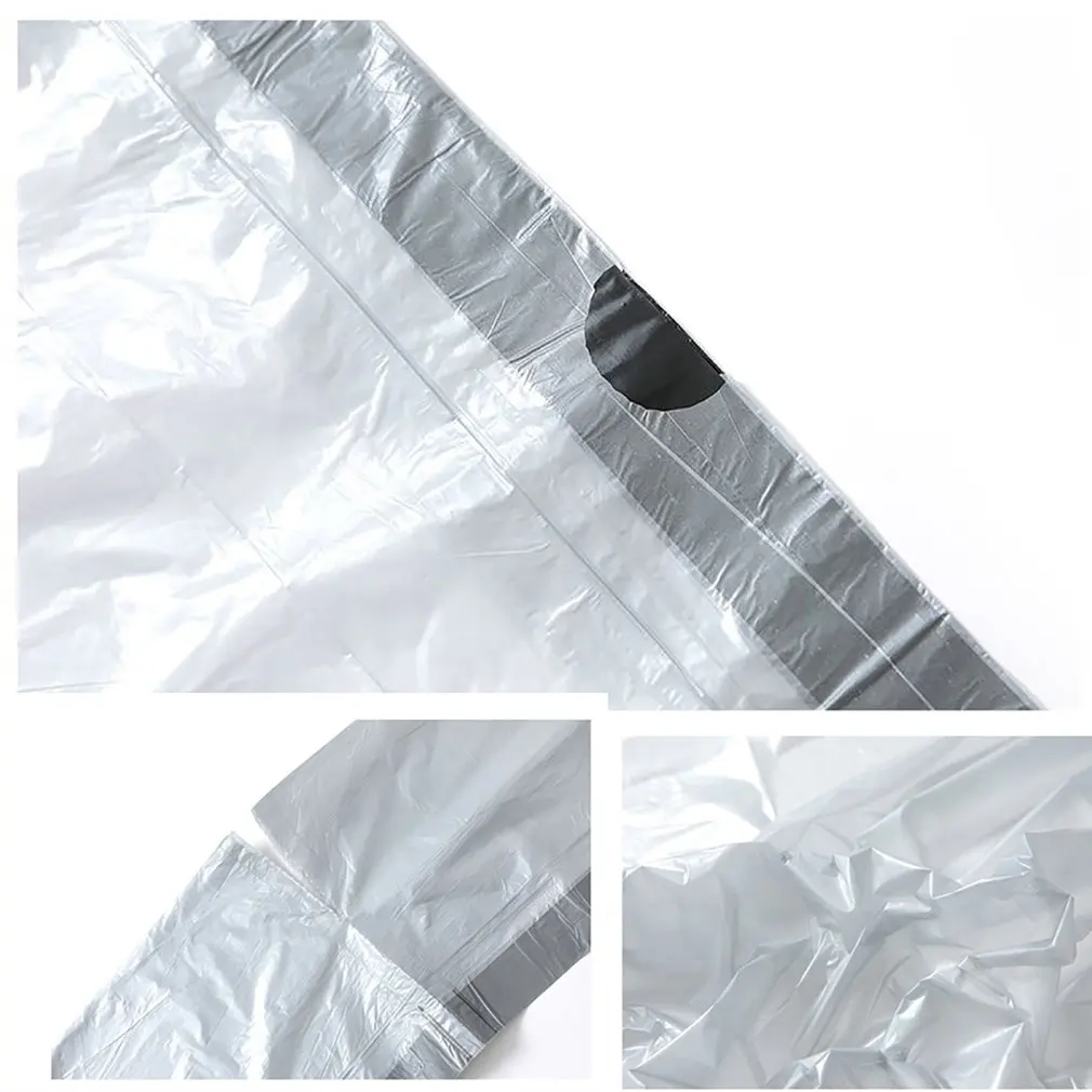 Drawstring Луч мешок для мусора кухня утолщение рулон, мешок для мусора портативный одноразовый бытовой пластиковый мешок