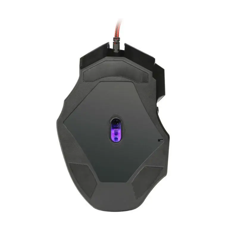 5500DPI 7 Buttons 7 Colors LED Backlight Optical USB Wired Mouse Gamer Mice Laptop PC Computer Mouse Gaming Mouse for Pro Gamer
