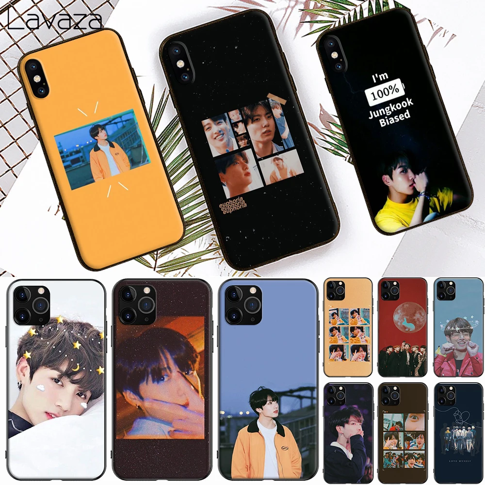 Мягкий силиконовый чехол KPOP Euphoria Jungkook для Apple iPhone 6 6S 7 8 Plus 5 SE X XS 11 Pro MAX XR |