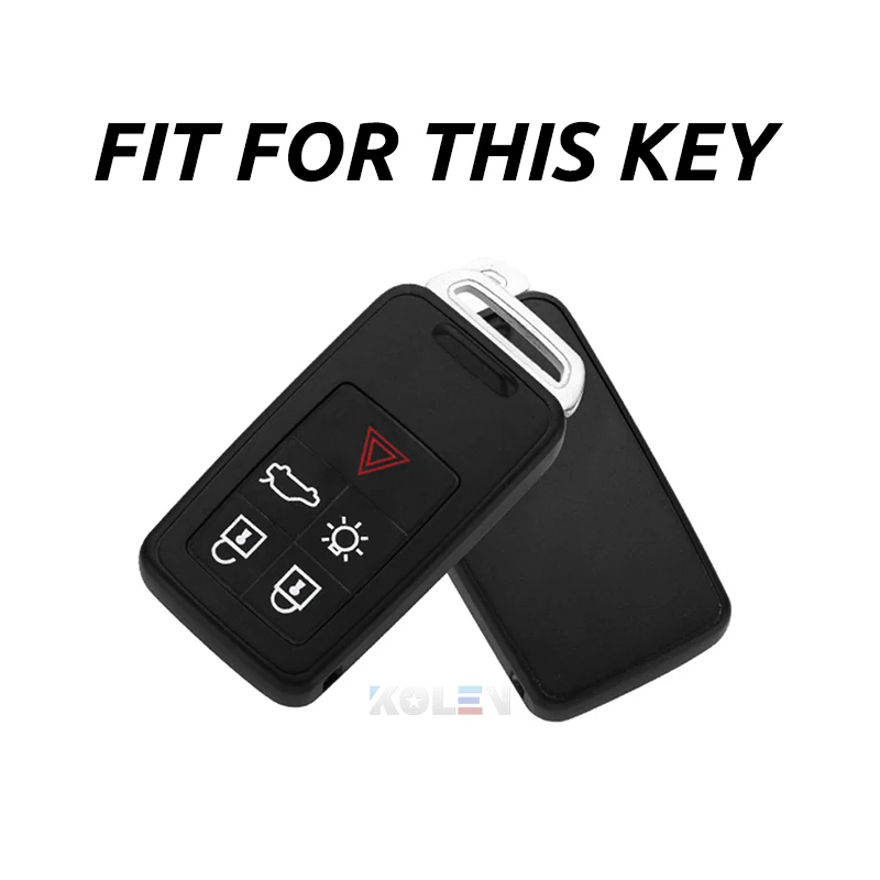 Custodia morbida per chiave a distanza per auto in TPU custodia completa per Volvo S60L V40 V60 XC60 XC90 S60 S80L T3 T4 T5 custodia protettiva per chiave intelligente - H0987d6b55fad4577a27fa3fc7e4c64aeR