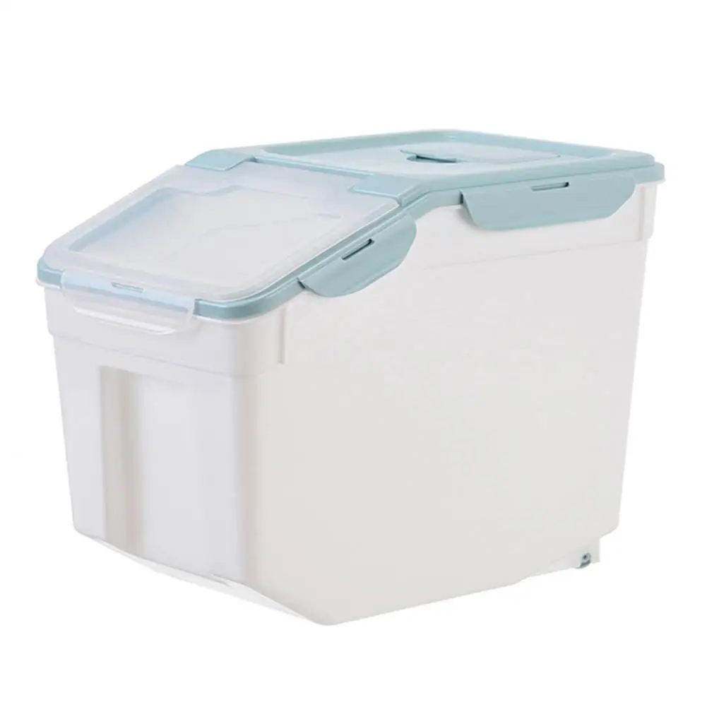 10kg Pet Dog Cats Food Barrel Sealed Container Moisture-proof Storage Bucket | Дом и сад