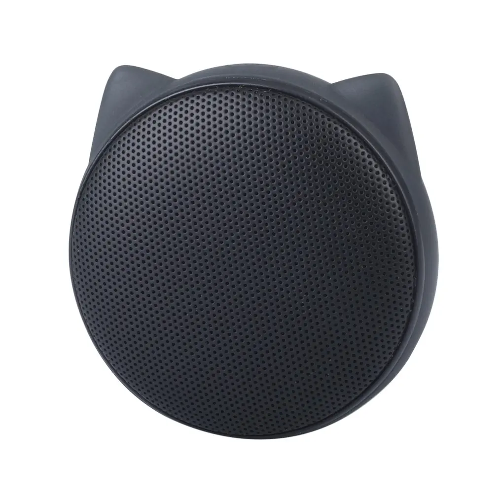 Lovely Cute Cat Ear Shape Wireless Music Player Speaker Portable HiFi Shock Bass Home Travel Subwoofer Speaker