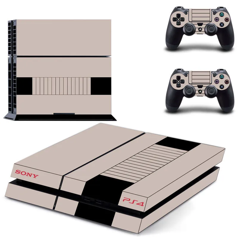 Чистый белый прозрачный цвет PS4 стикер s Play station 4 кожи наклейки для playstation 4 PS4 консоли и контроллера Skins