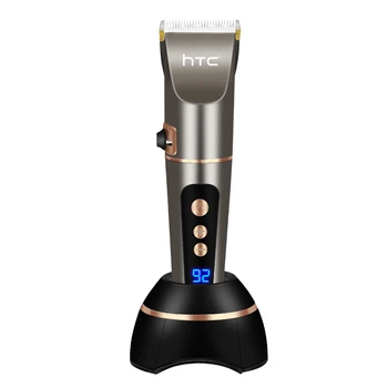 

Htc Electric Hair Clipper Razor Hair Trimmer Barber with Desktop Charger for Adult Children Shop Household Universal