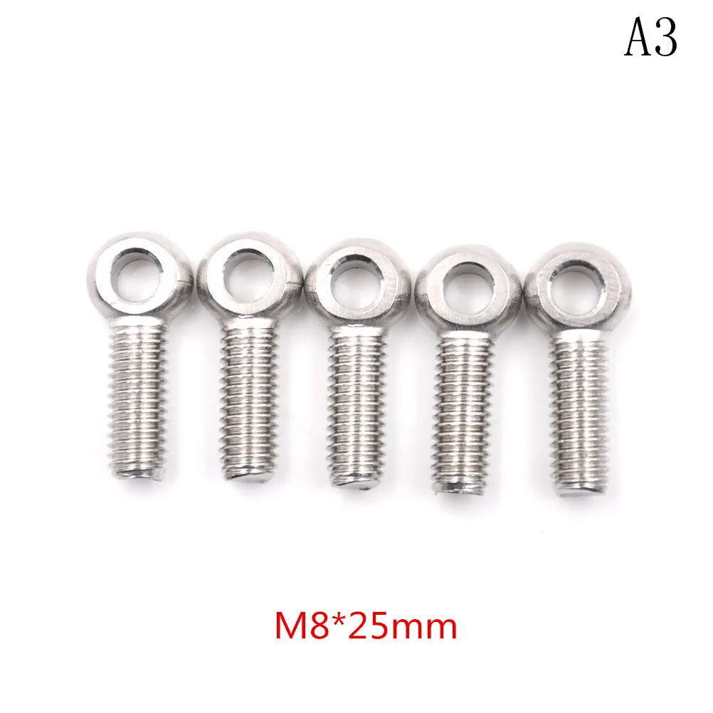 8x25 5 шт./лот,, M5, M6, M8, M10, M12, болт из нержавеющей стали, шарнирный анкерный болт - Цвет: 8x25