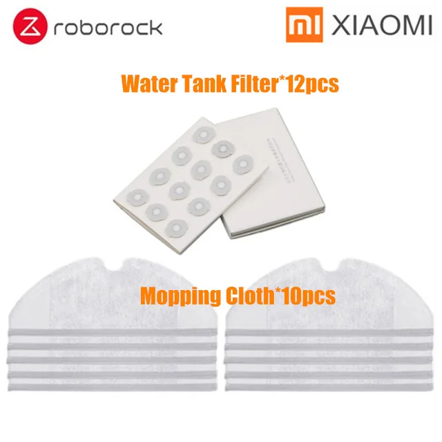 Подходит для XiaoMi Roborock S50 S51 S55 аксессуары Запчасти для пылесоса комплекты основная щетка+ фильтр+ Боковая щетка+ Швабра - Цвет: Mimop-8