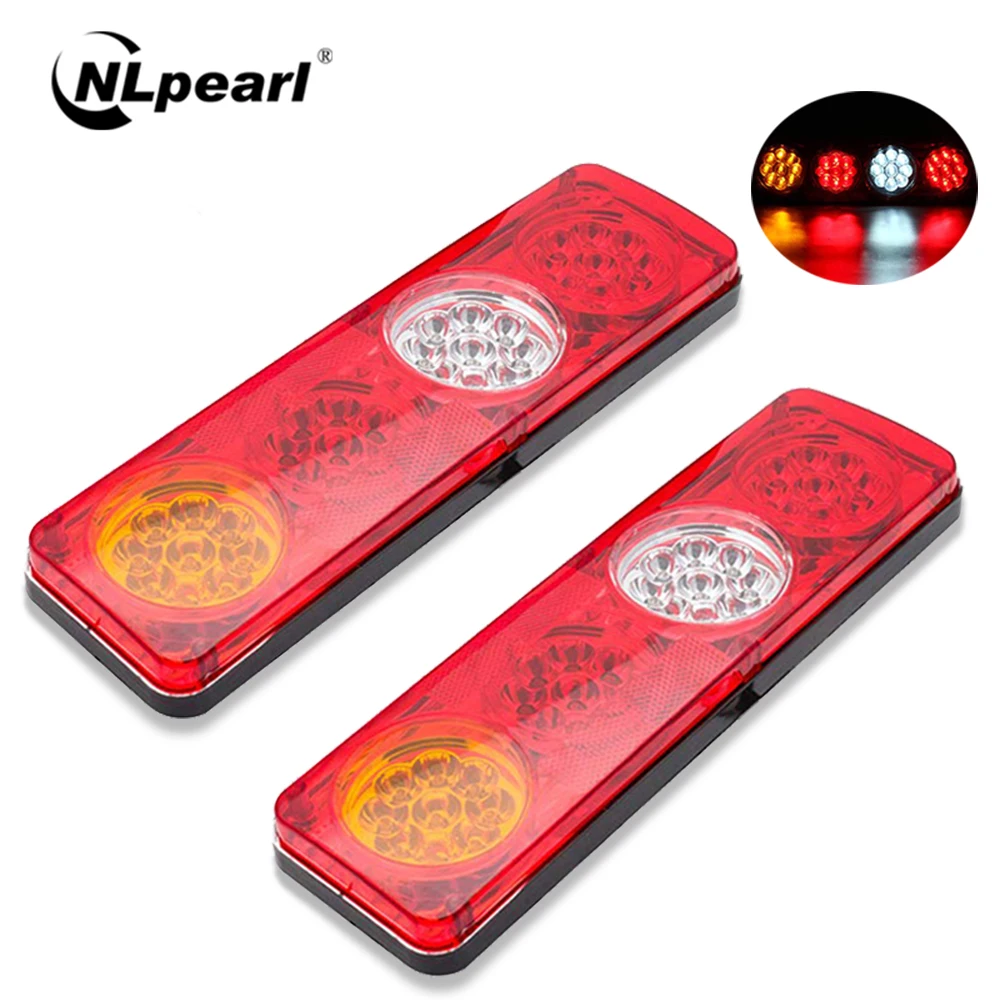Светодиодный задний фонарь NLpearl для грузовика 2x12 В 24 | Автомобили и мотоциклы
