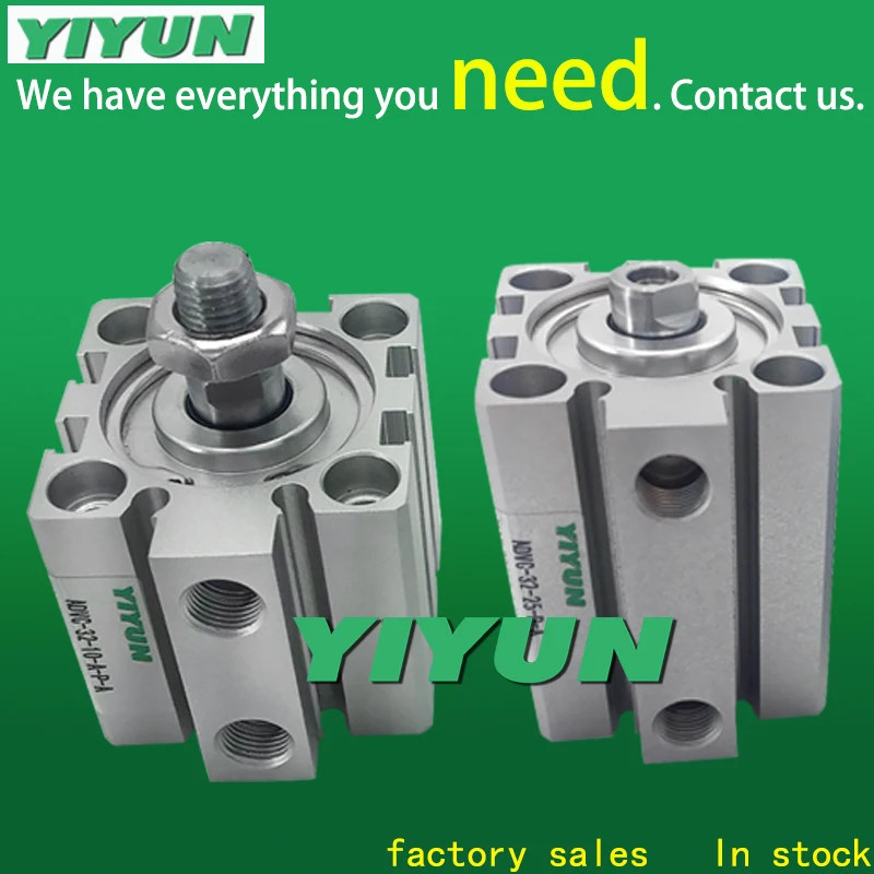 

YIYUN Compact type cylinder Pneumatic components ADVC-6-5-A-P-A ADVC-6-5-I-P-A ADVC-6-10-A-P-A ADVC-6-10-I-P-A ADVC series