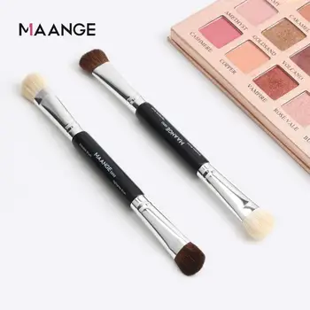 

MAANGE Double Head Makeup Brush Eyeshadow Nasal Shadow Concealer Foundation Powder Beauty Makeup Tool Wholesale Girl Gifts TSLM2