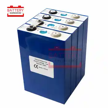 

GRADE A 4pcs 3.2v 100Ah 105Ah lifepo4 battery lithium battery 3C discharge for12V100AH 24V100AH solar energy storage RV battery