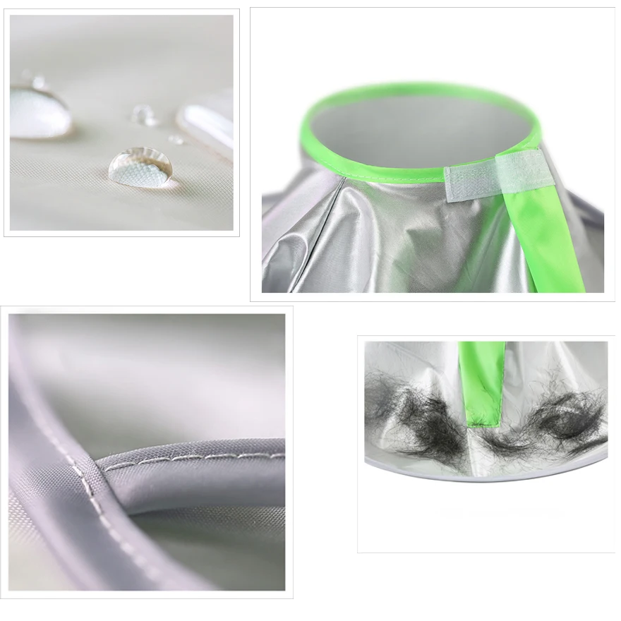 Waterproof Hair Cutting Capes For Adult/Kids Barber Salon Cape Umbrella Design Hairdressing Beard Hair Catcher Salon and Home 4