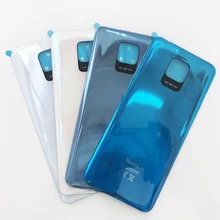 

100% Original For Xiaomi Redmi Note 9S / Note 9 Pro Max Battery Cover Door Rear Glass Housing Case Back Battery Cover Replace