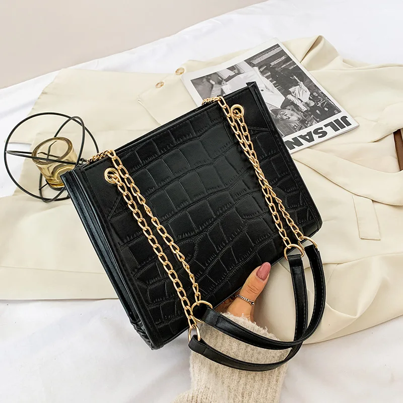 

PU Leather Quailty Bag Female Luxury Handbags Women Bags Designer Winter Large Shoulder Bag Women Travel Bags Sac A Main Femme