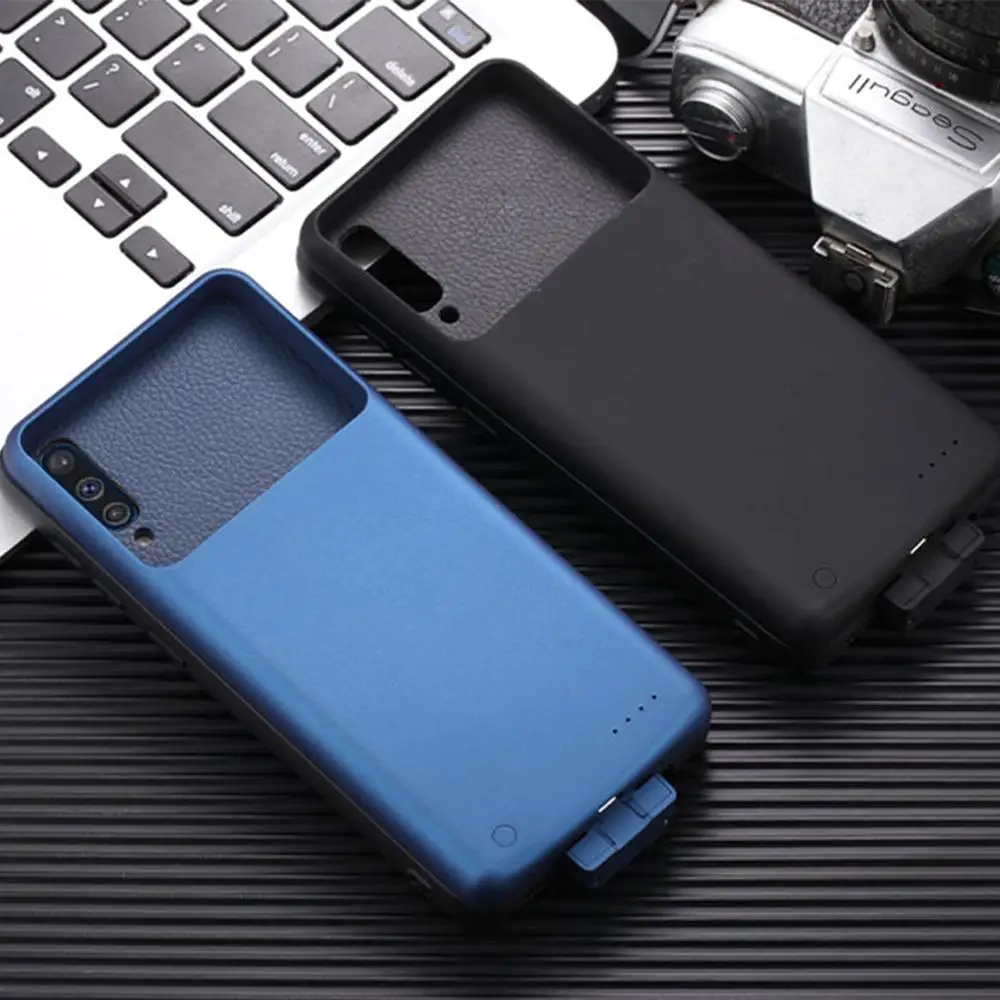 Тонкий чехол для аккумулятора Samsung Galaxy A50 5000 мАч запасное зарядное устройство