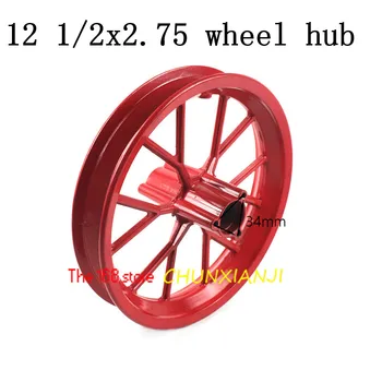 

High Performance 12 1/2 X 2.75 Wheel Hub 12.5 *2.75 Aluminum Rim for 49cc Motorcycle Mini Dirt Bike Tire MX350 MX400 Scooter