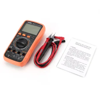

9807A+ Digital Multimeter 19999 Counts True RMS AC/DC Volt Amp Ohm Capacitance Frequency Diode hFE Continuity Tester