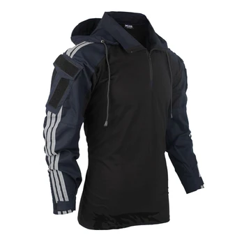 

BACRAFT Long Sleeve Tactical Shirt - Dark Blue XS/S/M/L/XL/XXL