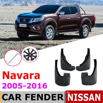 

Mudflap For Nissan Navara Brute Frontier D40 2016~2005 Fender Mud Guard Splash Flaps Mudguards Accessories 2009 2008 2007 2006