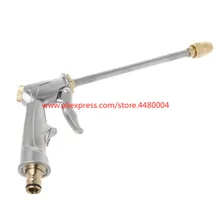 Высокое давление металлический шланг длинная штанга сопла пистолет воды Мощность опрыскиватель автомойка