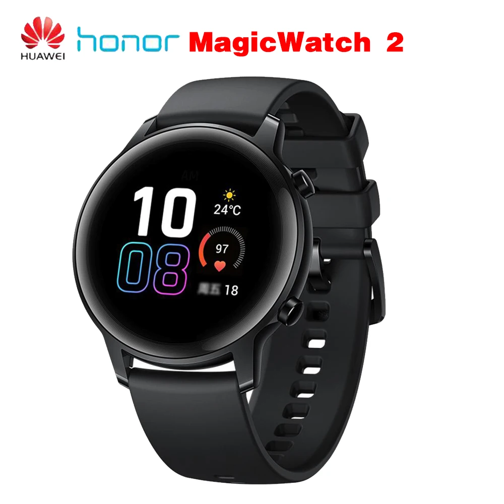 [Глобальная версия] Honor MagicWatch 2 Hebe 42 мм GPS умные часы 1 39 дюймов дисплей 5ATM