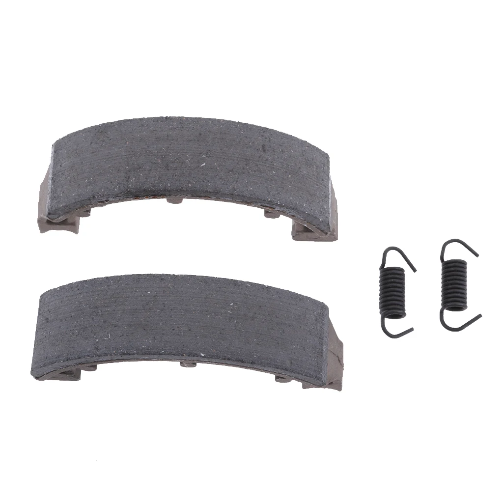 Gray Motorbike Rear Wheel Brake Shoes Kit Pad Fits Yamaha PEEWEE 80 2010 2011 2012 2013