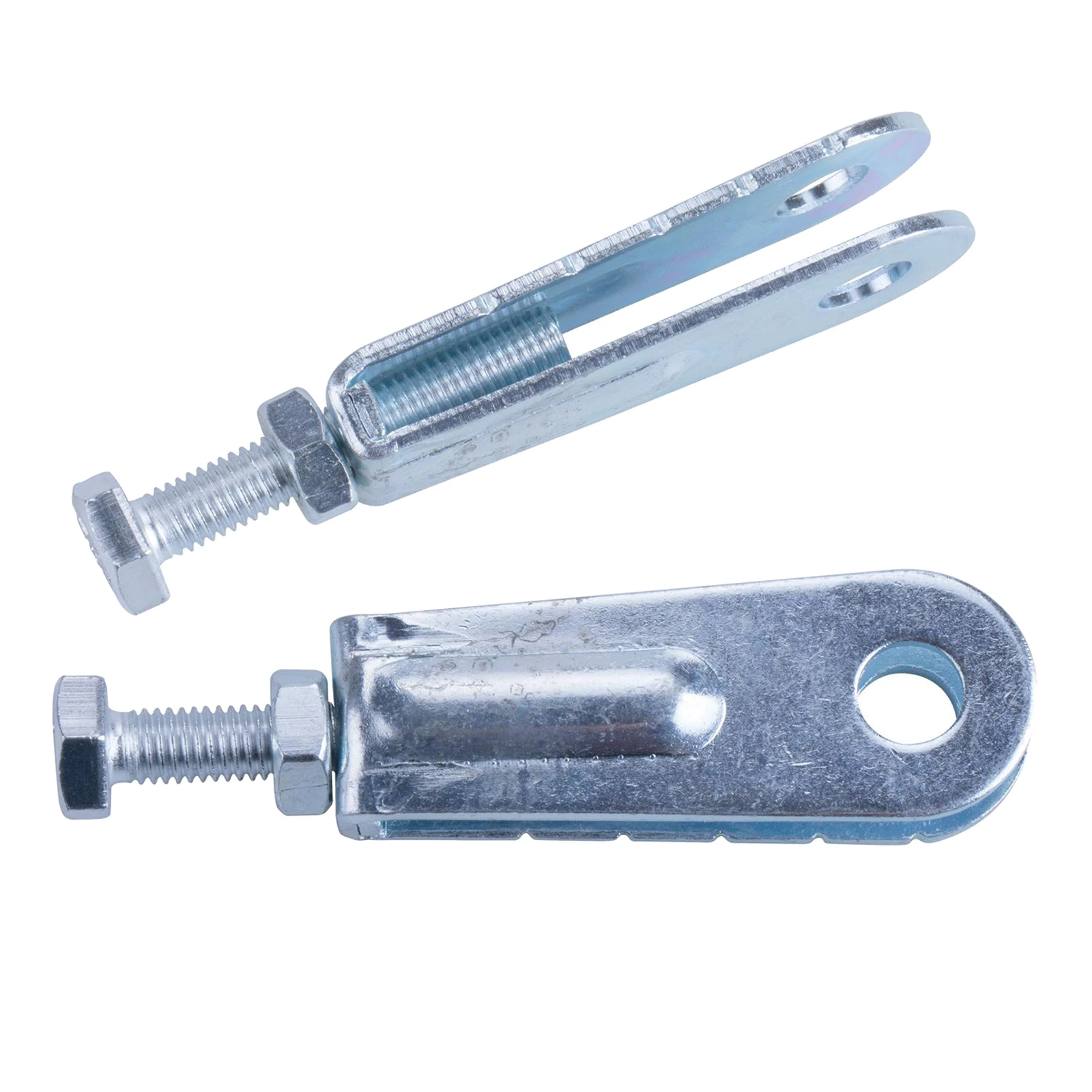 2x Motorcycle Wheel Chain Puller Adjusters Tensioner For Yamaha Banshee Warrior Raptor 350 Breeze Grizzly 125 Tri-Z YTZ250