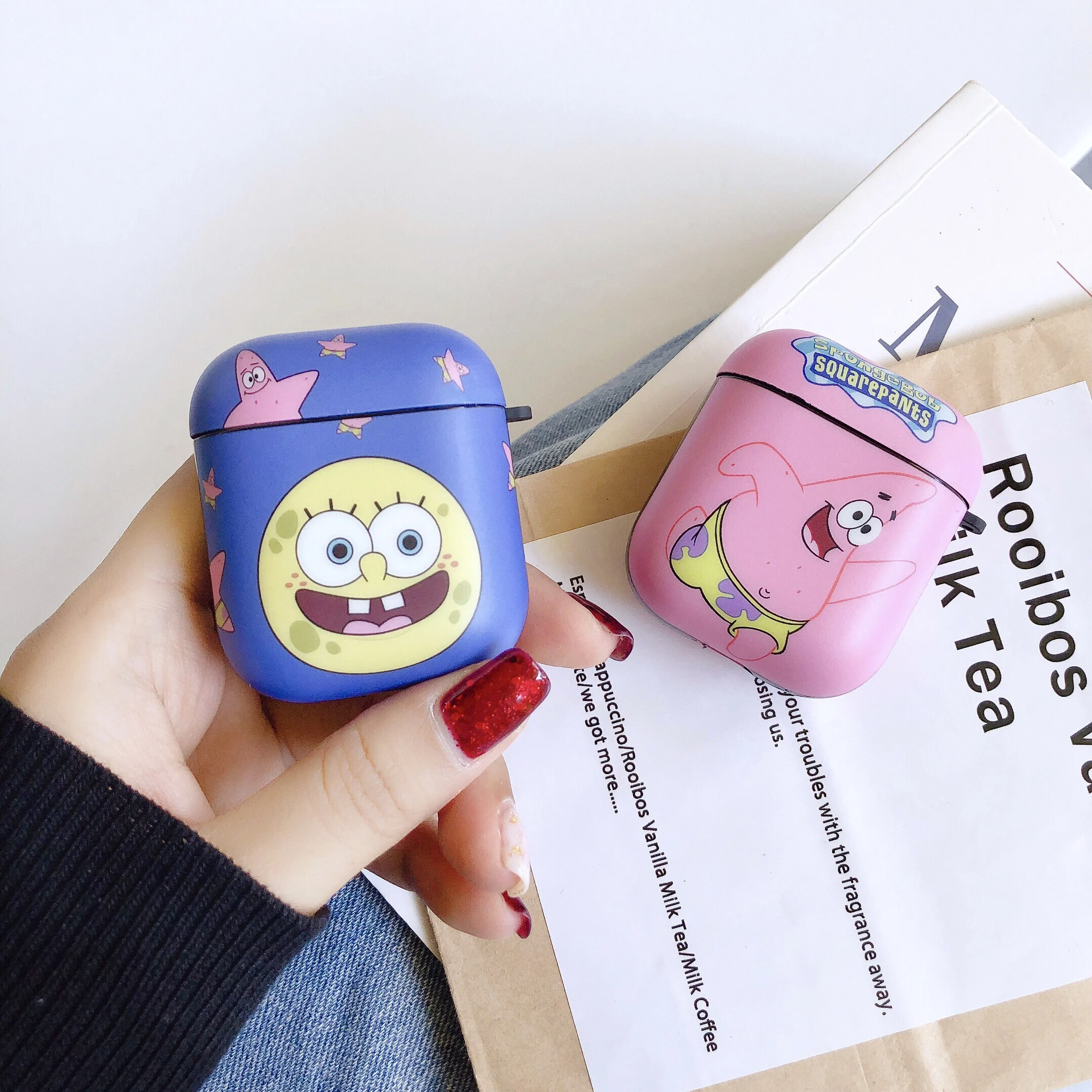 

Earphone Case For Airpods Case Silicone Anime Soft Headphone Case for Apple Air Pods Earpods Protective Cover For Air Pods