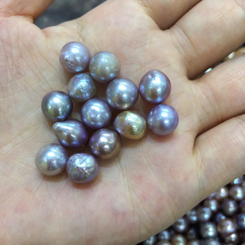 Natural Freshwater Pearl Pendant Round shape Pendants for Jewelry Making DIY Necklace Accessories Free 11-12mm | Украшения и