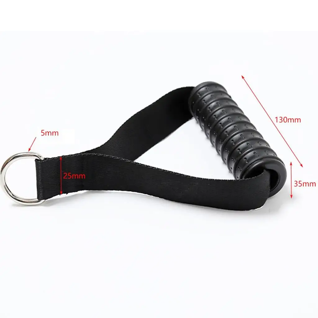 Non-Slip Exercise Handles Pull Handles Resistance Bands Foam Handle Grip Replacement Portable Fitness Equipment