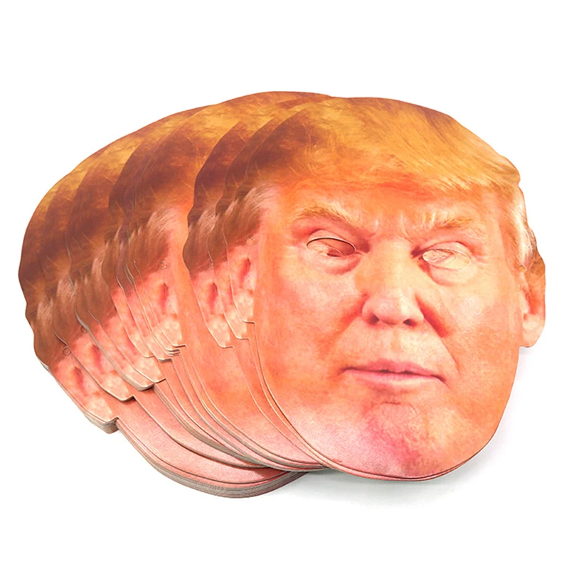 Забавная Реалистичная латексная маска президента Дональда Трампа Путина