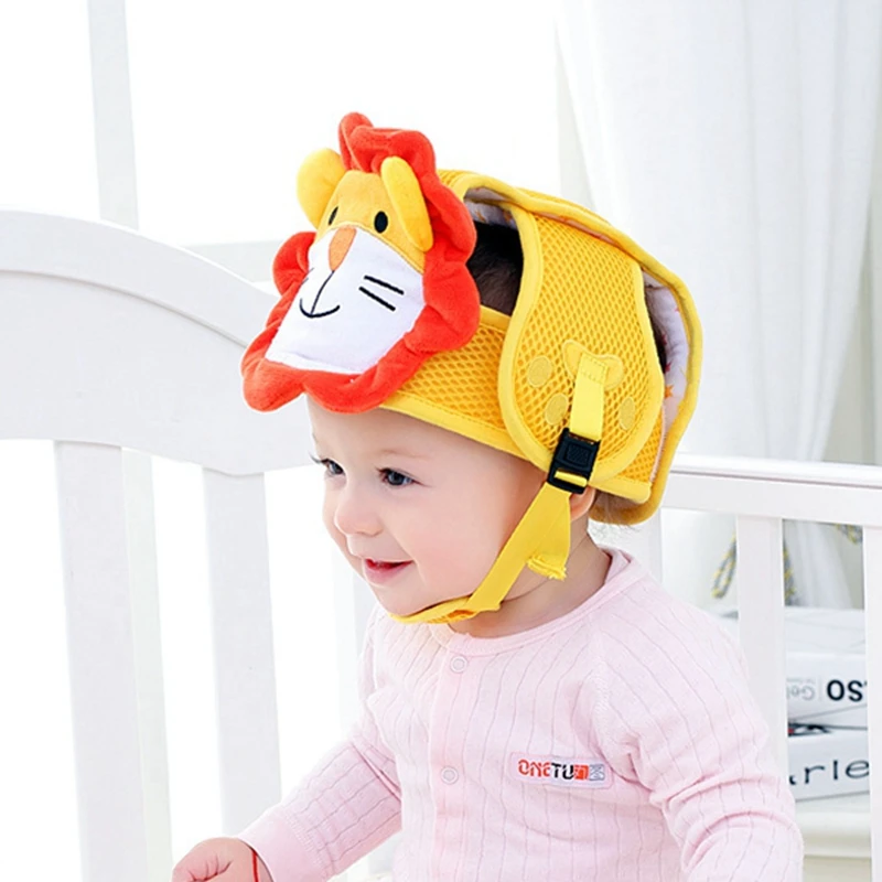 Baby Krabbeln Hut Sicherheit Baby Schutz Helm Lernen, Zu Gehen Weiche  Einstellbare Anti-Kollision Baby Weiche Spielzeug 0 12 monate Baby Hüte