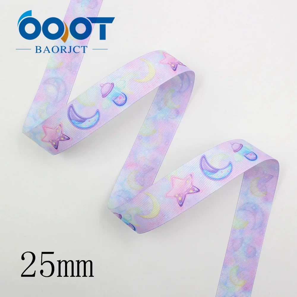 OOOT BAORJCT I-191123-2621, 25 мм 10 ярдов двухсторонний мультфильм девушка корсажные ленты, лук Кепка, одежда, украшения для вечеринки сделанные своими руками - Цвет: I-191123-2623