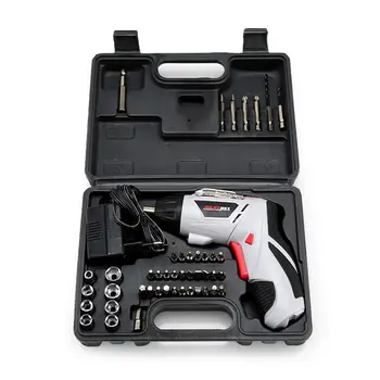 

Promotion! 1 Set of 45 Picture Color Photo Color Metal + Plastic Electric Screwdriver Screwdriver Set with packing tape European