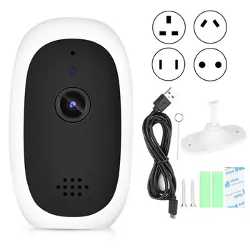 

K2 Portable WIFI IP 1080P Camera 2-Way Intercom IR Motion Detection Cam 110-240V Hot