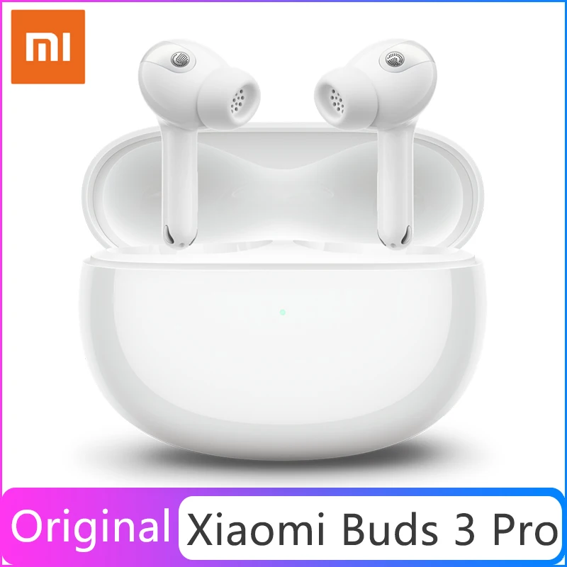 Original Xiaomi Buds 3 Pro Wireless Earphone Active Noise Reduction  Bluetooth 5.2 Tws Mi True Earbuds Air 3 Pro - Earphones & Headphones -  AliExpress