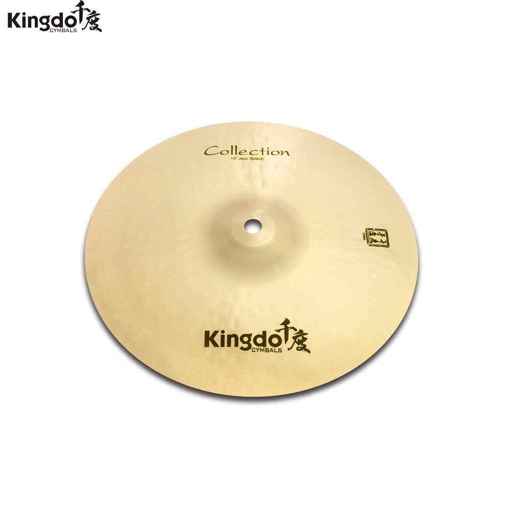 

Kingdo B20 100%handmade Collection JAZZ series 6" splash cymbal for drum set cymbal set