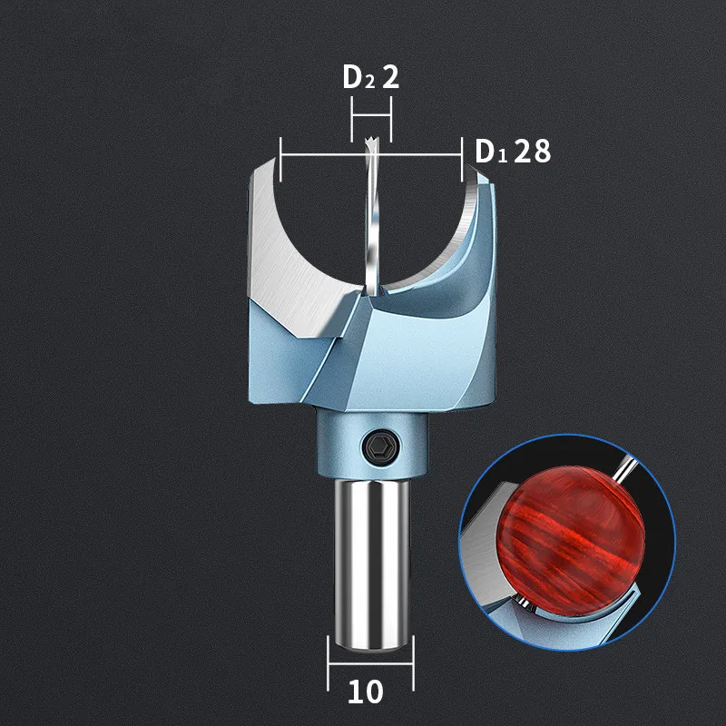 1шт-, ЧПУ Будда бисер нож, дрель, шаровой нож, Токарный молдинг, карбидный Сплав Бусины нож, мяч деревообрабатывающий нож - Длина режущей кромки: FZ10x28