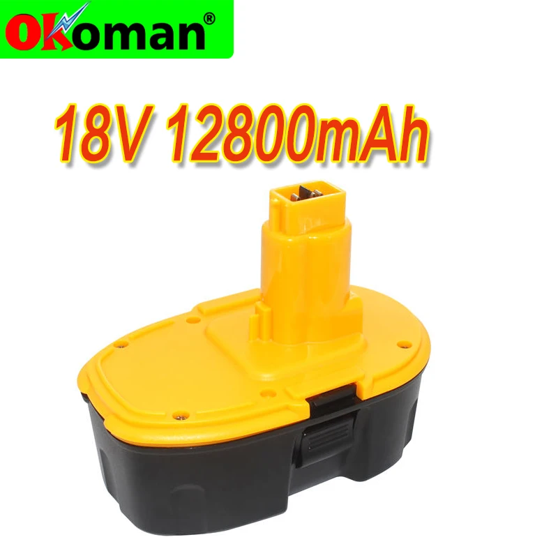 18 в 12800Ah металл-гидридных или никель Мощность инструмент для Dewalt DC9096 DE9039 DE9095 DW9098