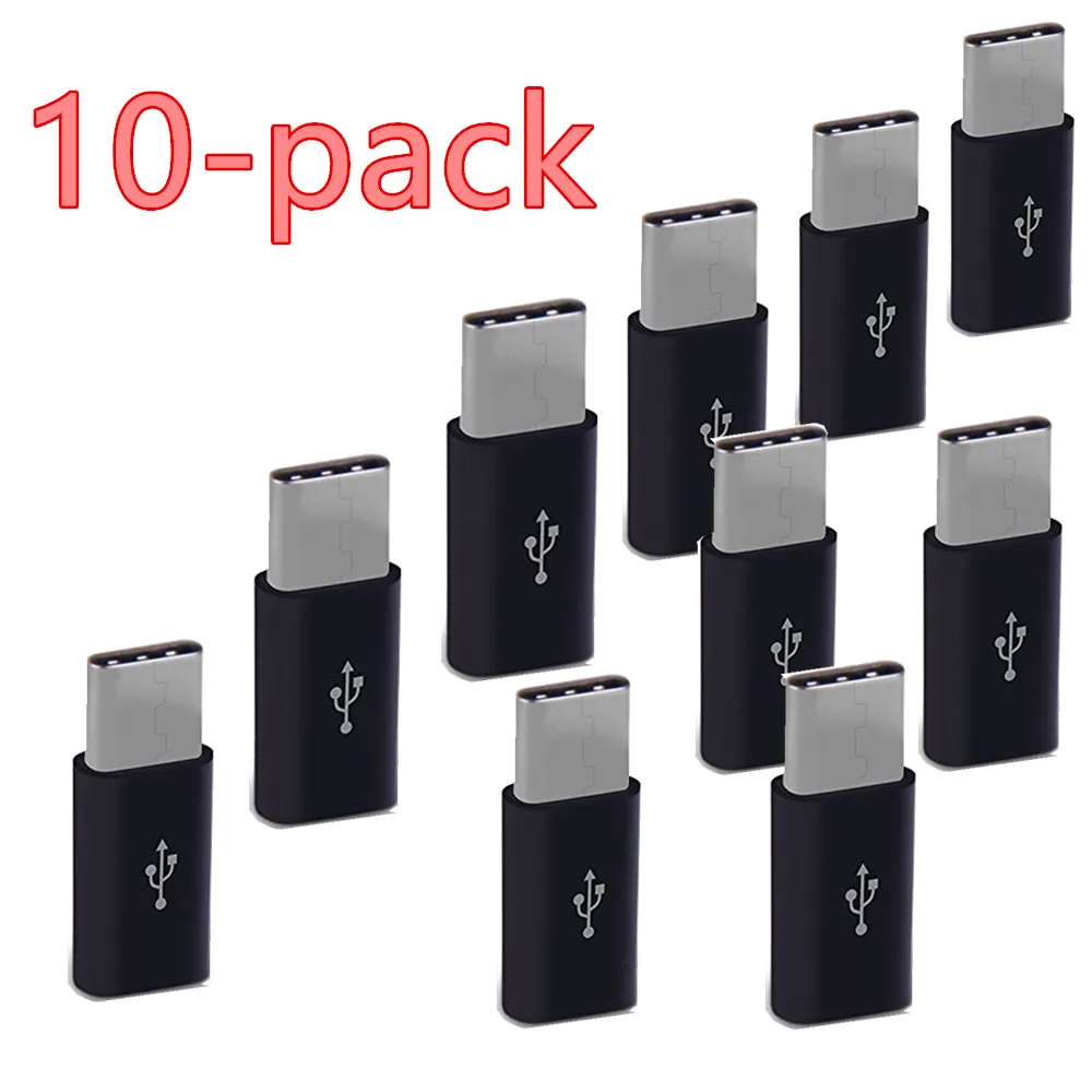 Адаптер Micro USB Мама-папа Type-C для Xiaomi Mi 9 Redmi Note 7 pro Huawei P20 Lite Oneplus 6 Samsung A40 A50 S10 S9 10 шт. |