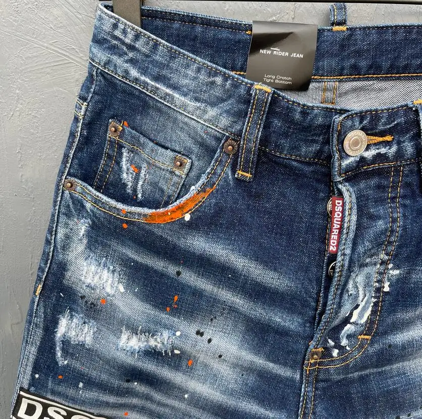 Jeans Wanita Klasik, Asli, DSQUARED2 