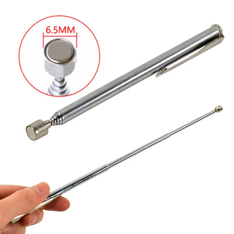 1PCS Portable Powerful Magnetic Iron Suction Rod Search Magnet Tool To Pick Up Nuts And Bolts