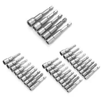 

5/9/18pcs 5-13mm 1/4 Hexagon Shank Set Durable Electric Impact Drill Adapter Sleeve Bit Automobile Maintenance Accessories