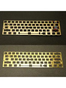 

60% Brass Drawing Concurrence Positioning Plate GH60 GK61 PCB Plate Keyboard WXTB