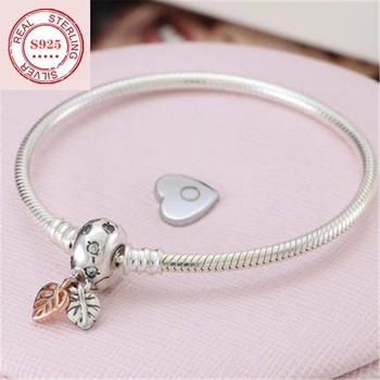

TIF pan 925 Sterling Silver Bracelet for women.Limited Edition Moments True Uniqueness Bangle Original Classic LOGO Jewelry gift