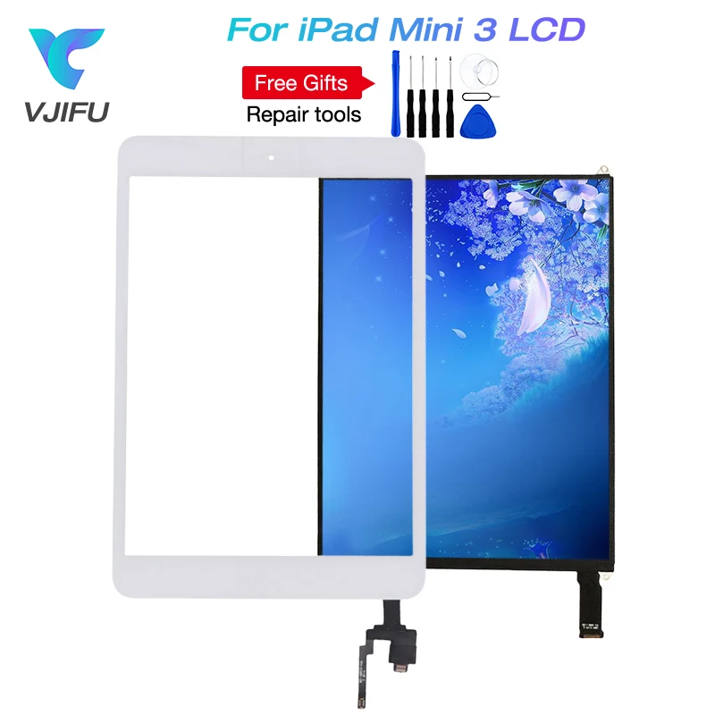Новый сенсорный экран для iPad Mini 3 A1599 A1600 A1601 дисплея сменный ЖК детали переднее
