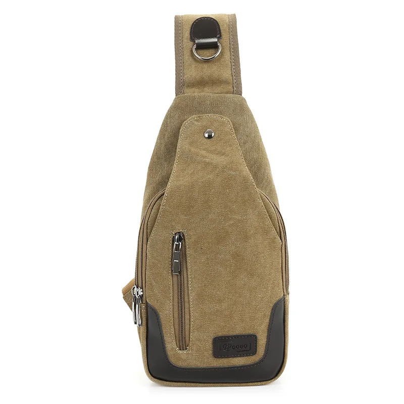 Litthing тканевая повседневная мужская кожаная одноцветная сумка с несколькими карманами на плечо на спине и на день рождения, нагрудная сумка, поясная сумка, кошелек