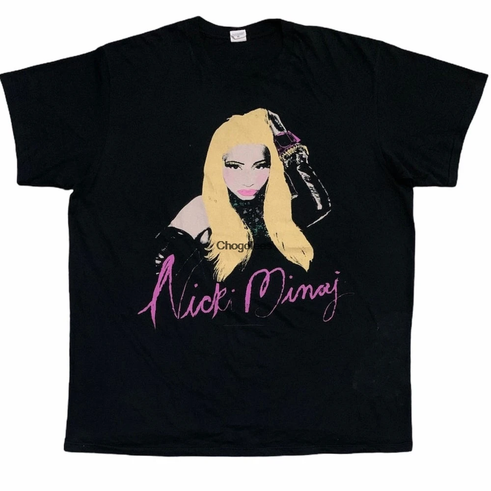 Rare Design Vintage Singer Nicki Minaj T shirt 2000s | Мужская одежда