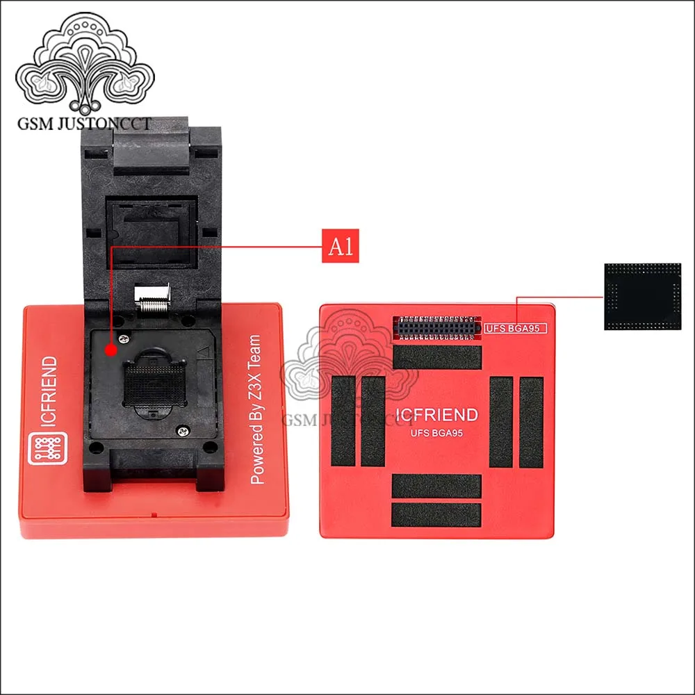 ICFriend ICs-UFS 3 в 1 поддержка UFS BGA254 BGA153 BGA95 легкий JTAG PLUS box