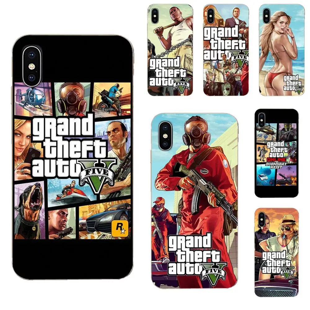 Grand Theft Auto Gta V замечательный для Huawei Honor 5C 5X 6A 6X 7 7A 7X 8 8A 8S 8X 9 10 30 Lite Pro Y6 II Y7 Y9 Prime 2019 |