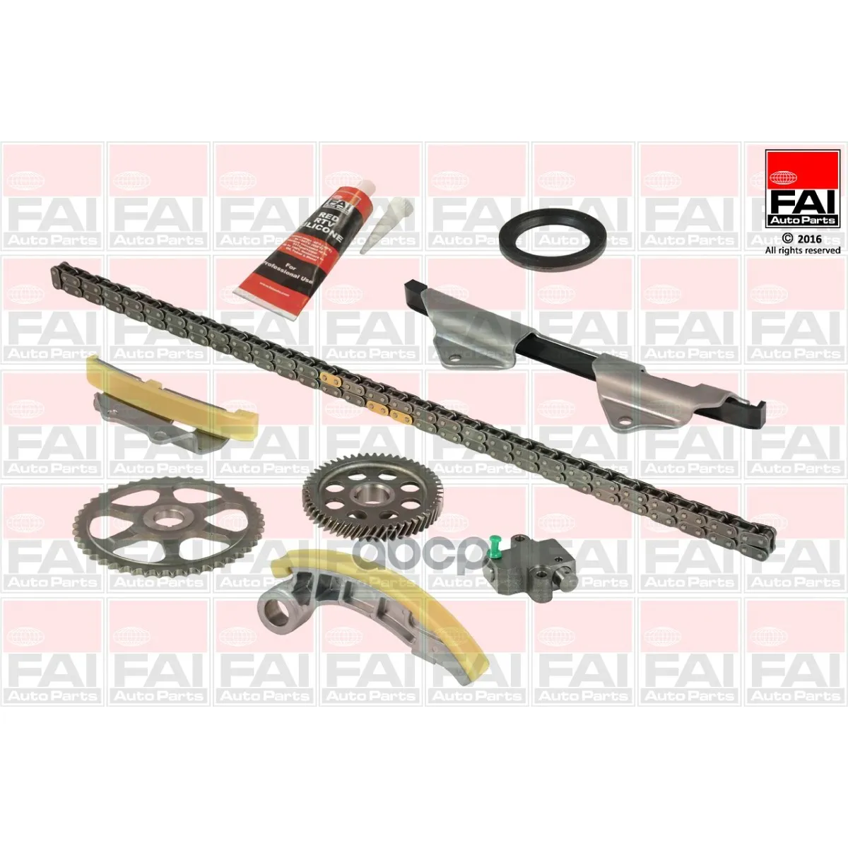 Комплект Цепи Грм Honda Accord Vii(Cl) 2.2 I-Ctdi 02/03-(N22a1) FAI арт. TCK162